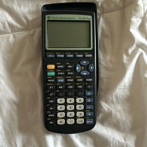 TI 83 calculator